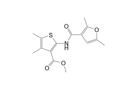 3-thiophenecarboxylic acid, 2-[[(2,5-dimethyl-3-furanyl)carbonyl]amino]-4,5-dimethyl-, methyl ester