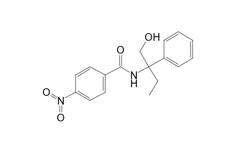 N-[1-(Hydroxymethyl)-1-phenylpropyl]-4-nitrobenzamide