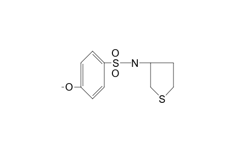 p-methoxy-N-(tetrahydro-3-thienyl)benzenesulfonamide