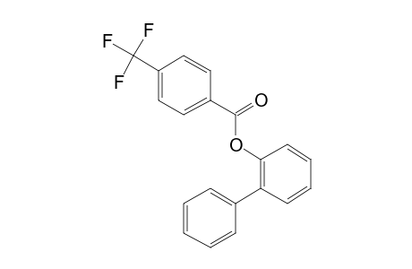 4-Trifluoromethylbenzoic acid, 2-biphenyl ester