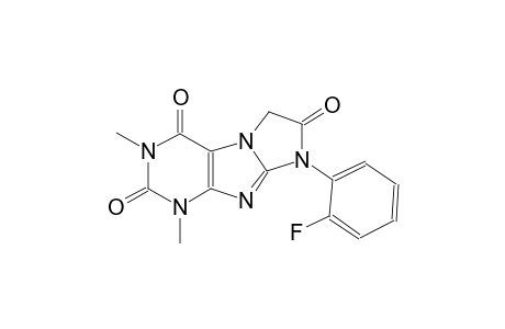 1H-imidazo[2,1-f]purine-2,4,7(3H,6H,8H)-trione, 8-(2-fluorophenyl)-1,3-dimethyl-