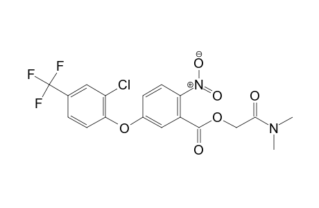 Benzoic acid, 5-[2-chloro-4-(trifluoromethyl)phenoxy]-2-nitro-, 2-(dimethylamino)-2-oxoethyl ester