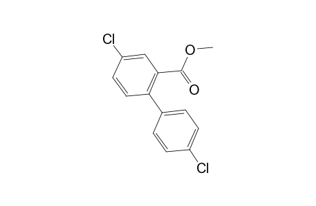 [1,1'-Biphenyl]-2-carboxylic acid, 4,4'-dichloro-, methyl ester