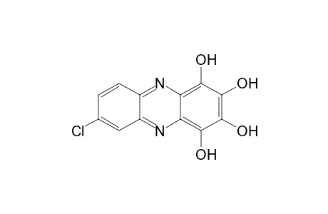 1,2,3,4-Phenazinetetrol, 7-chloro-