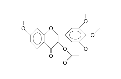 3-Acetoxy-3',4',5',7-tetramethoxy-4-flavanone