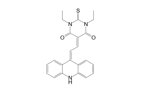 4,6(1H,5H)-pyrimidinedione, 5-[2-(9(10H)-acridinylidene)ethylidene]-1,3-diethyldihydro-2-thioxo-