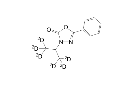 4,5-Dihydro-2-phenyl-4-(1',1',1',3',3',3'-D6-2'-propyl)-1,3,4-oxadiazole-5-one