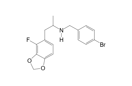 N-(4-Bromobenzyl)-2-fluoro-3,4-methylenedioxyamphetamine