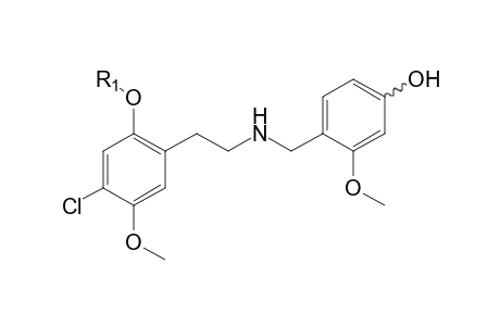 25C-NBOMe-M (O-demethyl-HO- glucuronide) isomer-1