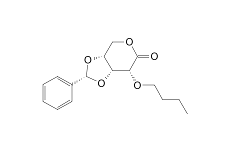 (2R,3aR,7R,7aR)-7-butoxy-2-phenyl-3a,4,7,7a-tetrahydro-[1,3]dioxolo[4,5-c]pyran-6-one