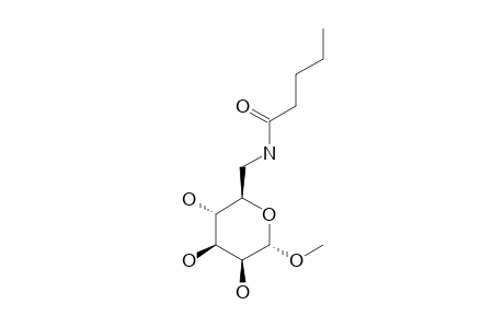N-[[(2R,3S,4S,5S,6S)-3,4,5-trihydroxy-6-methoxy-tetrahydropyran-2-yl]methyl]valeramide