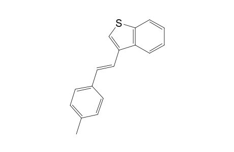 (E)-3-(4-Methylstyryl)benzo[b]thiophene