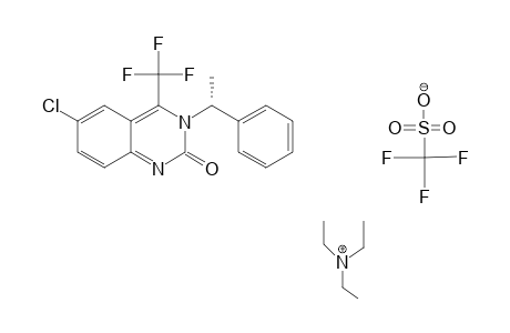 3-[(1R)-1-PHENYLETHYL]-6-CHLORO-4-(TRIFLUOROMETHYL)-3-HYDROQUINAZOLIN-2-ONE