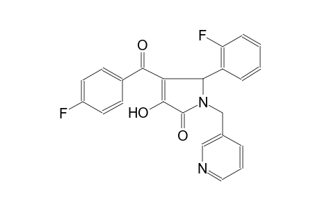 4-(4-Fluoro-benzoyl)-5-(2-fluoro-phenyl)-3-hydroxy-1-pyridin-3-ylmethyl-1,5-dihydro-pyrrol-2-one
