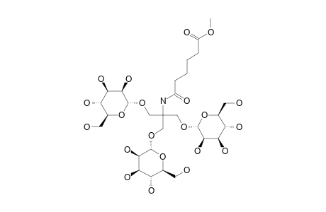 N-[TRIS-(ALPHA-D-MANNOPYRANOSYL-OXYMETHYL)]-METHYL-(5-METHOXYCARBONYL)-PENTANOAMIDE