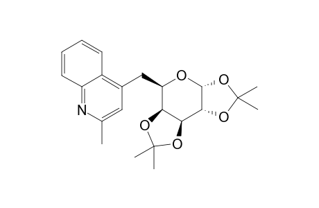 6-Deoxy-6-(2'-methyl-4'-quinoyl)-1,2:5,6-di-O-isopropylidene-.alpha.,D-galactopyranose