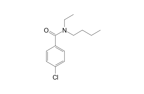 Benzamide,4-chloro-N-ethyl-N-butyl-