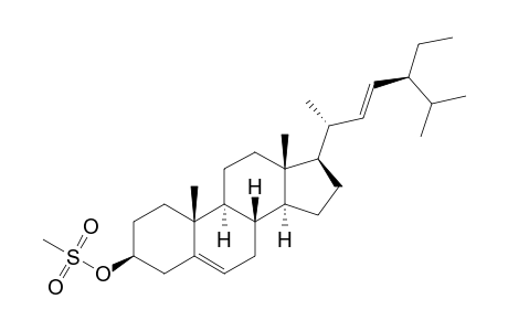 Stigmasta-5,22-dien-3-ol, methanesulfonate, (3beta)