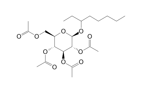 1-Ethylhexyl .beta.-D-glucopyranoside, tetraacetate