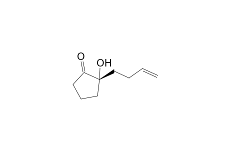 (S)-2-(But-3-en-1-yl)-2-hydroxycyclopentanone