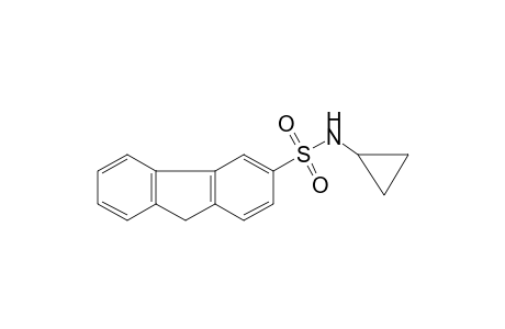 9H-Fluorene-3-sulfonamide, N-cyclopropyl-