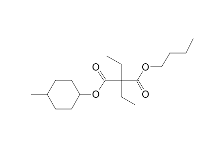 Diethylmalonic acid, butyl 4-methylcyclohexyl ester