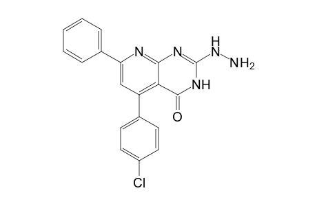 5-(4-Chlorophenyl)-2-hydrazino-7-phenylpyrido[2,3-d]pyrimidin-4(3H)-one