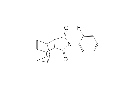 2-(2-fluorophenyl)-4,4a,5,5a,6,6a-hexahydro-4,6-ethenocyclopropa[f]isoindole-1,3(2H,3aH)-dione