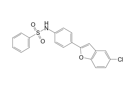 4'-(5-chloro-2-benzofuranyl)benzenesulfonanilide