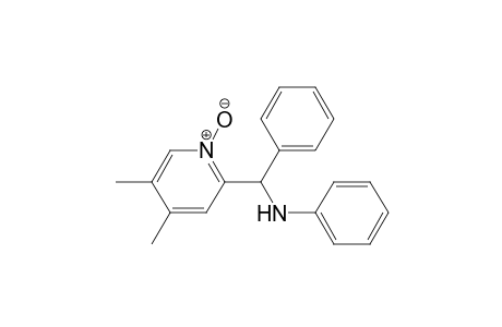 N-[(4,5-dimethyl-1-oxidanidyl-pyridin-1-ium-2-yl)-phenyl-methyl]aniline