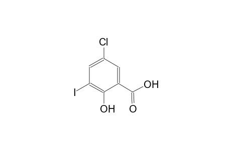 5-chloro-2-hydroxy-3-iodobenzoic acid