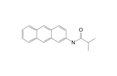 2-Aminoanthracene, N-(2-methylpropionyl)-