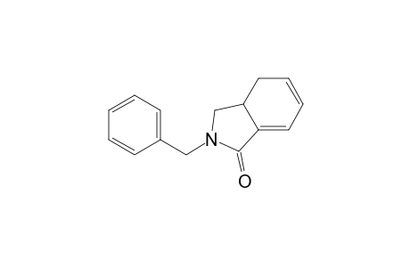 1H-Isoindol-1-one, 2,3,3a,4-tetrahydro-2-(phenylmethyl)-