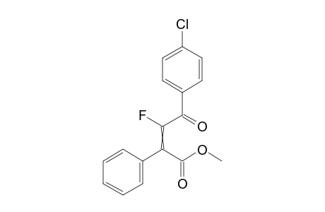 methyl 4-(4-chlorophenyl)-3-fluoro-4-oxo-2-phenyl-but-2-enoate