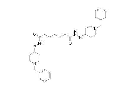 N'~1~,N'~7~-bis(1-benzyl-4-piperidinylidene)heptanedihydrazide