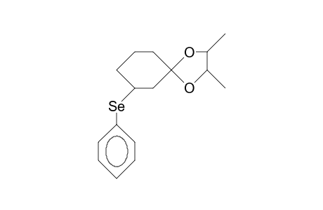 3R-Phenylselenyl-cyclohexanone 2R,3R-butanediol acetal