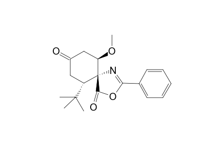 endo-(3S,4S,5R)-5-tert-Butyl-4-spiro{4'-[2'-phenyl-5'(4H)-oxazolone]}-3-methoxycyclohexan-1-one