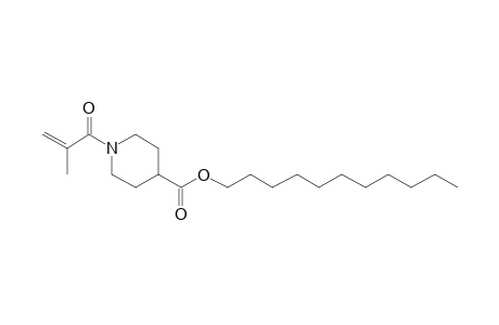 Isonipecotic acid, N-methacryloyl-, undecyl ester