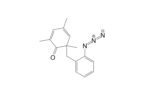 2,4-Cyclohexadien-1-one, 6-[(2-azidophenyl)methyl]-2,4,6-trimethyl-