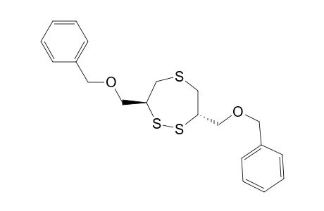 (3S,7S)-3,7-Bis((benzyloxy)methyl)-1,2,5-trithiepane