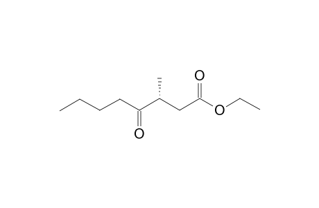 (R)-Ethyl 3-methyl-4-oxooctanoate