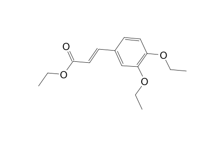 2-Propenoic acid, 3-(3,4-diethoxyphenyl)-, ethyl ester