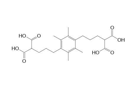 Propanedioic acid, 2,2'-[(2,3,5,6-tetramethyl-1,4-phenylene)di-3,1-propanediyl]bis-