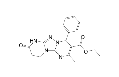 Ethyl 2-methyl-8-oxo-4-phenyl-7,8,9,10-tetrahydro-4H-[1,2,4]triazolo[1,5-a:4,3-a']dipyrimidine-3-carboxylate