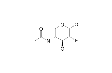 4-ACETAMIDO-2,4-DIDEOXY-2-FLUORO-D-XYLOPYRANOSIDE;ALPHA-ANOMER