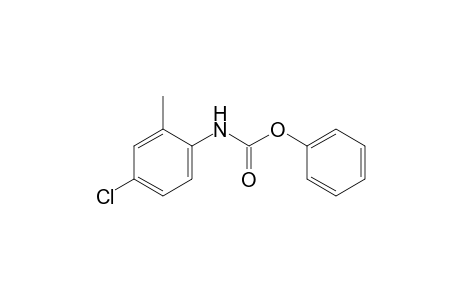4-chloro-2-methylcarbanilic acid, phenyl ester