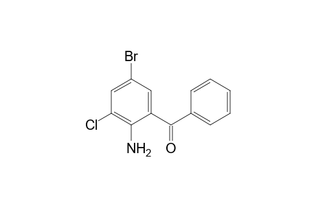 (2-amino-5-bromo-3-chloro-phenyl)-phenyl-methanone
