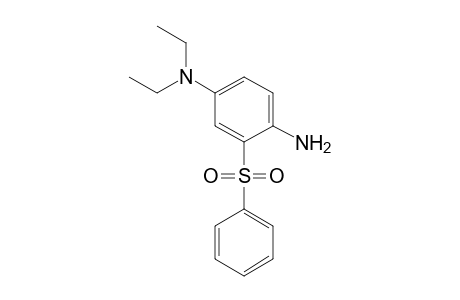1,4-Benzenediamine, N4,N4-diethyl-2-(phenylsulfonyl)-