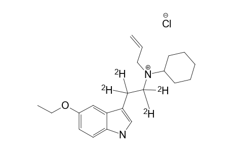 5-ETHOXY-N-ALLYL-N-CYCLOHEXYL-[ALPHA,ALPHA,BETA,BETA-D(4)]-TRIPTAMINE-HYDROCHLORIDE