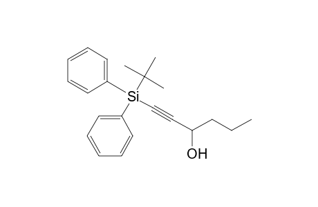 1-Hexyn-3-ol, 1-[(1,1-dimethylethyl)diphenylsilyl]-
